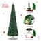 Costway 9ft. Green Pencil Artificial Christmas Tree